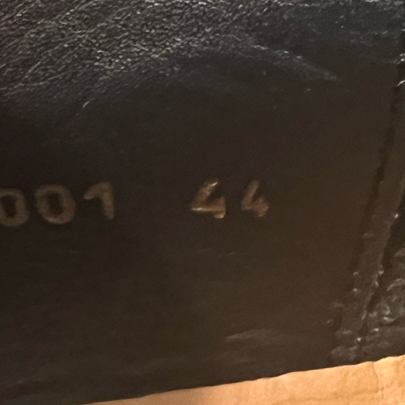 Royal Republiq Men’s Leather Shoes Size 44 EU 10.5 US Black with Rubber Sole - Picture 10 of 14